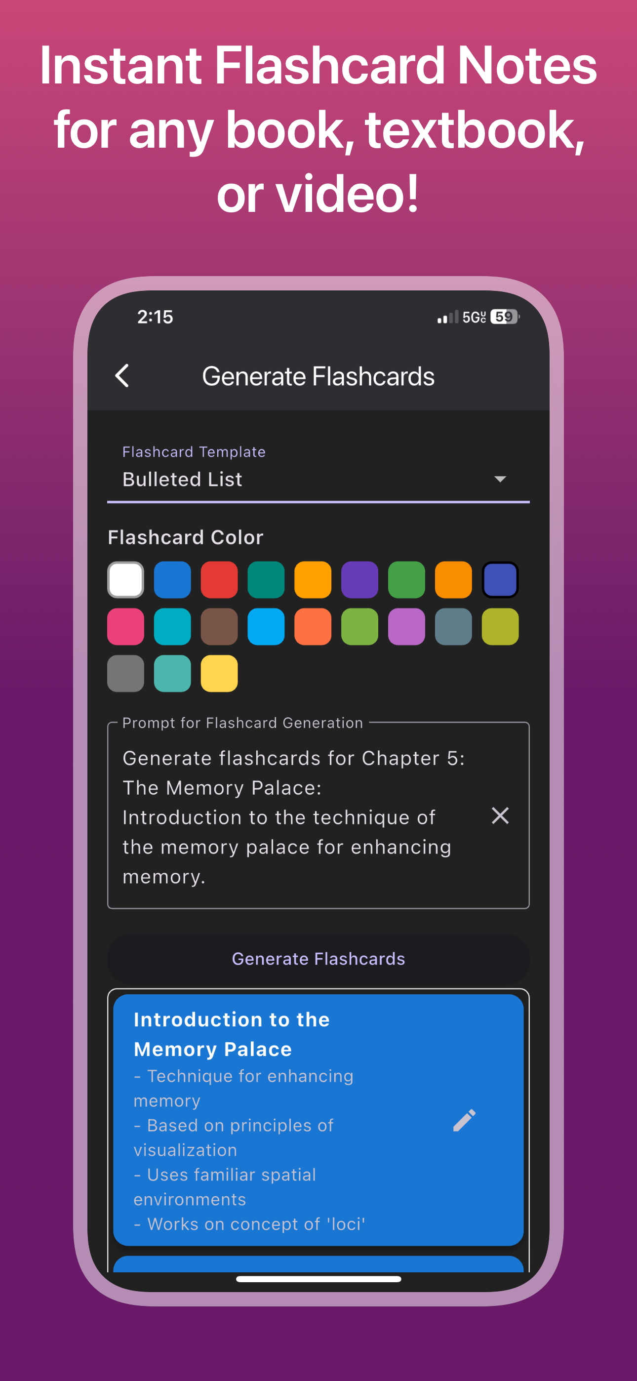 FlashOne.ai iPhone Screenshot